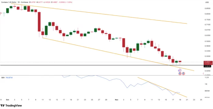 ADA Volume Support Chart Nov 25
